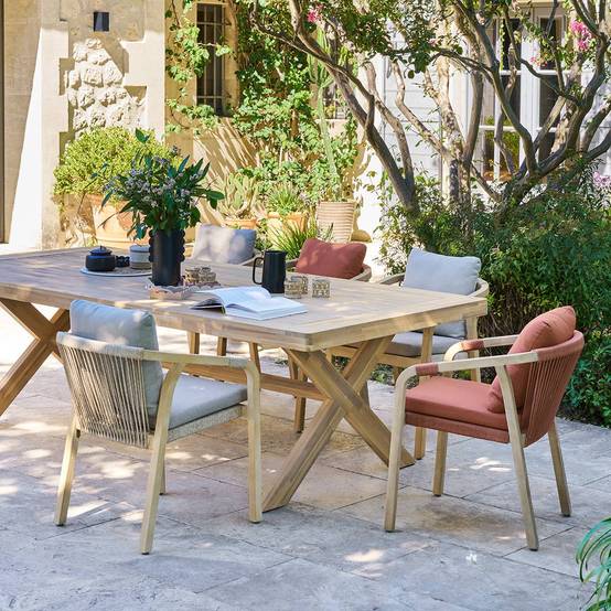 Hesperide - Table de jardin 10 places Xenia eucalyptus Hespéride - Image 3