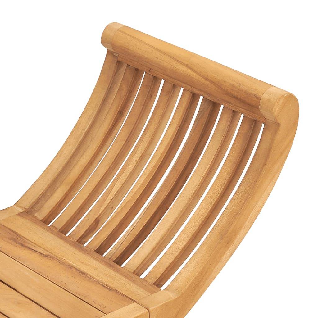 Maison Chic - Banc de jardin - Banc d'extérieur - Banquette 126 cm Bois de teck solide - Imagen 5