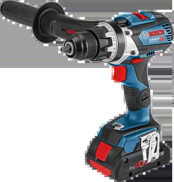 Bosch Professional - Combi-Kit 2 Outils 18V - Perceuse visseuse sans fil GSR 18V-110C + Boulonneuse sans fil GDR 18V-210C + 2 Batteries GBA 18V 5.0Ah + Chargeur rapide GAL - Imagen 3