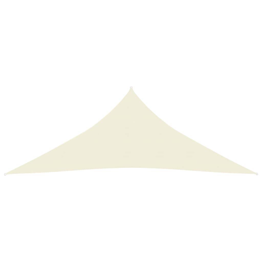 Helloshop26 - Voile toile d'ombrage parasol 160 g/m² 4 x 4 x 4 m PEHD crème - Imagen 2