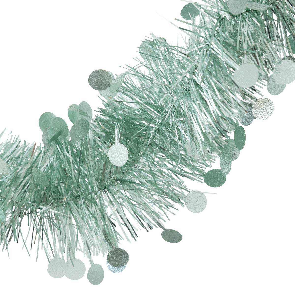Guirlande de Noël pastille 100x4x2m vert amande ATMOSPHERA CREATEUR D'INTERIEUR - Image 2
