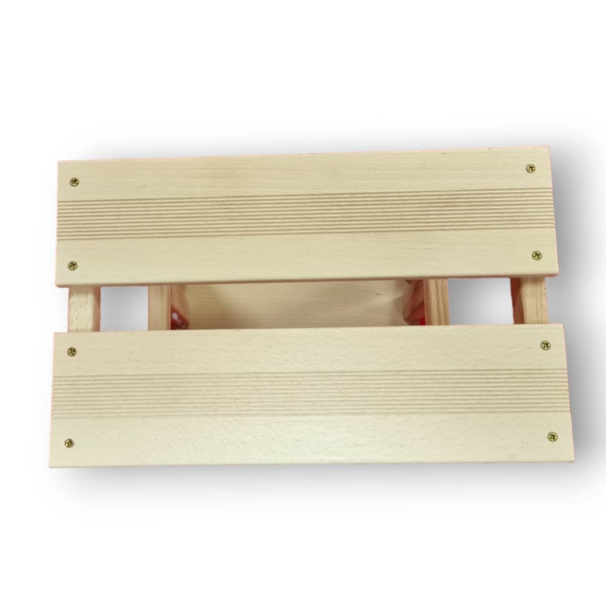 Escabeau Tabouret Marchepied 3 marches pliantes Bois massif 2en1 - Imagen 9