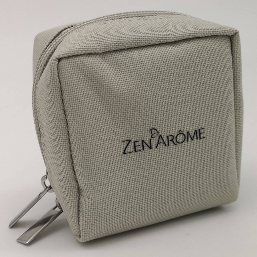 Trousse de Rangement pour Huiles Essentielles - Gris - 6 Emplacements –Transport Facile- Protection–Rangement Pratique- Zen'Arôme