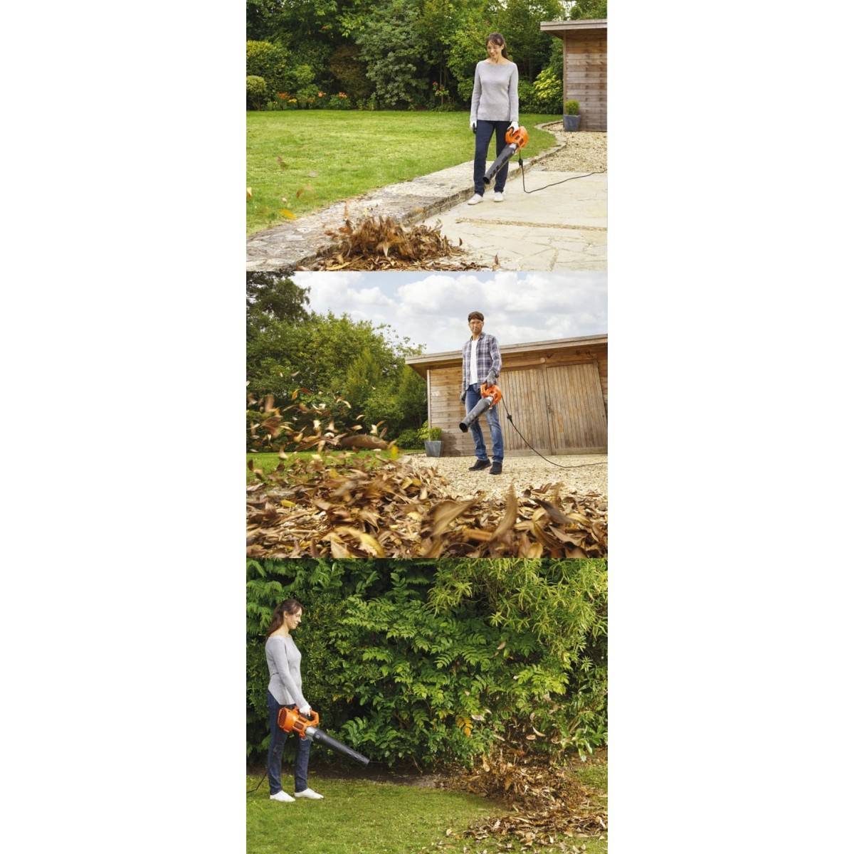 Souffleur électrique 1850W BLACK+DECKER BEBL185-QS Racloir intégré - Imagen 2