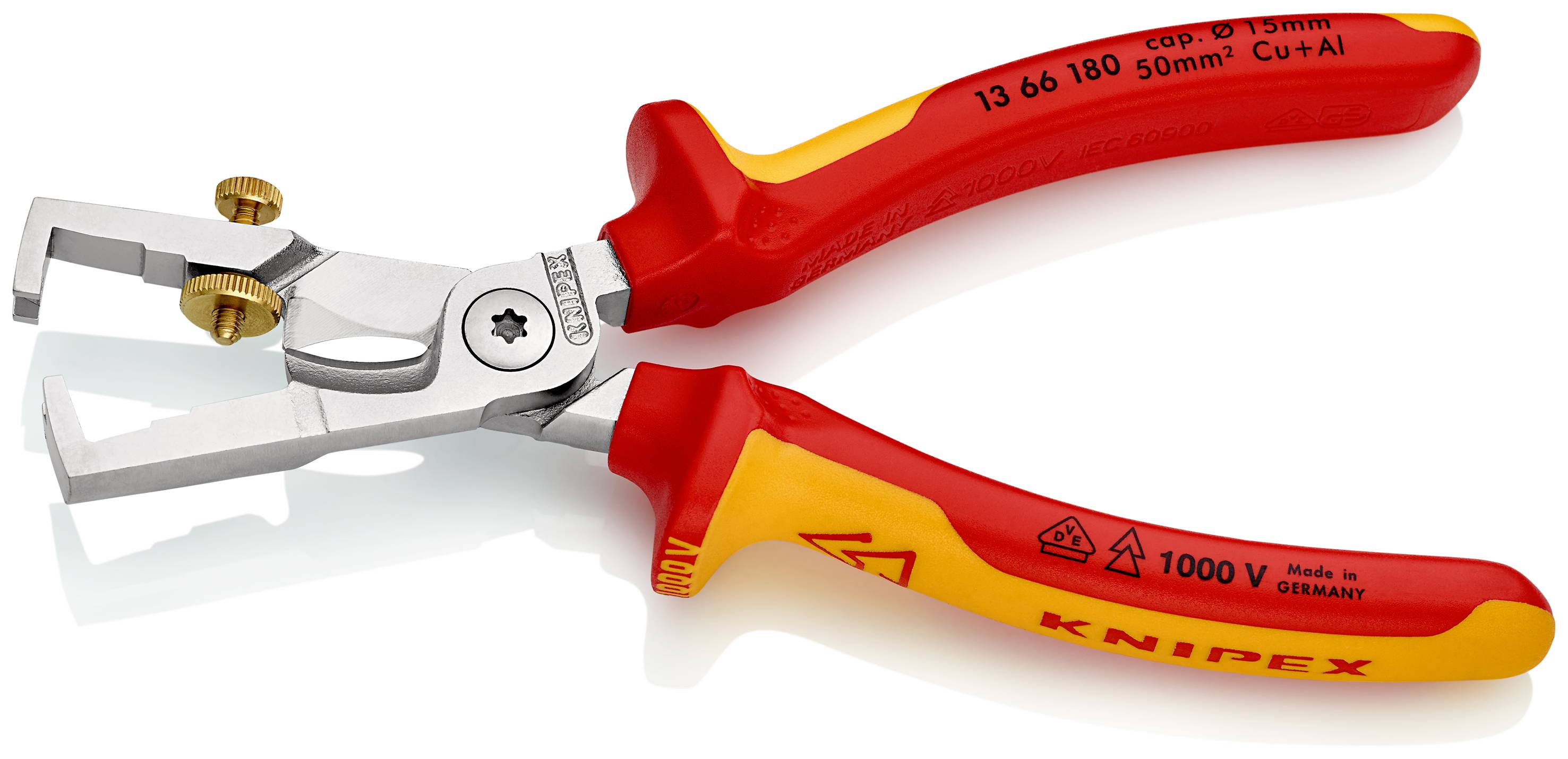 Knipex - Pince à dénuder et coupe-câbles StriX - KNIPEX - 13 66 180 - Image 3