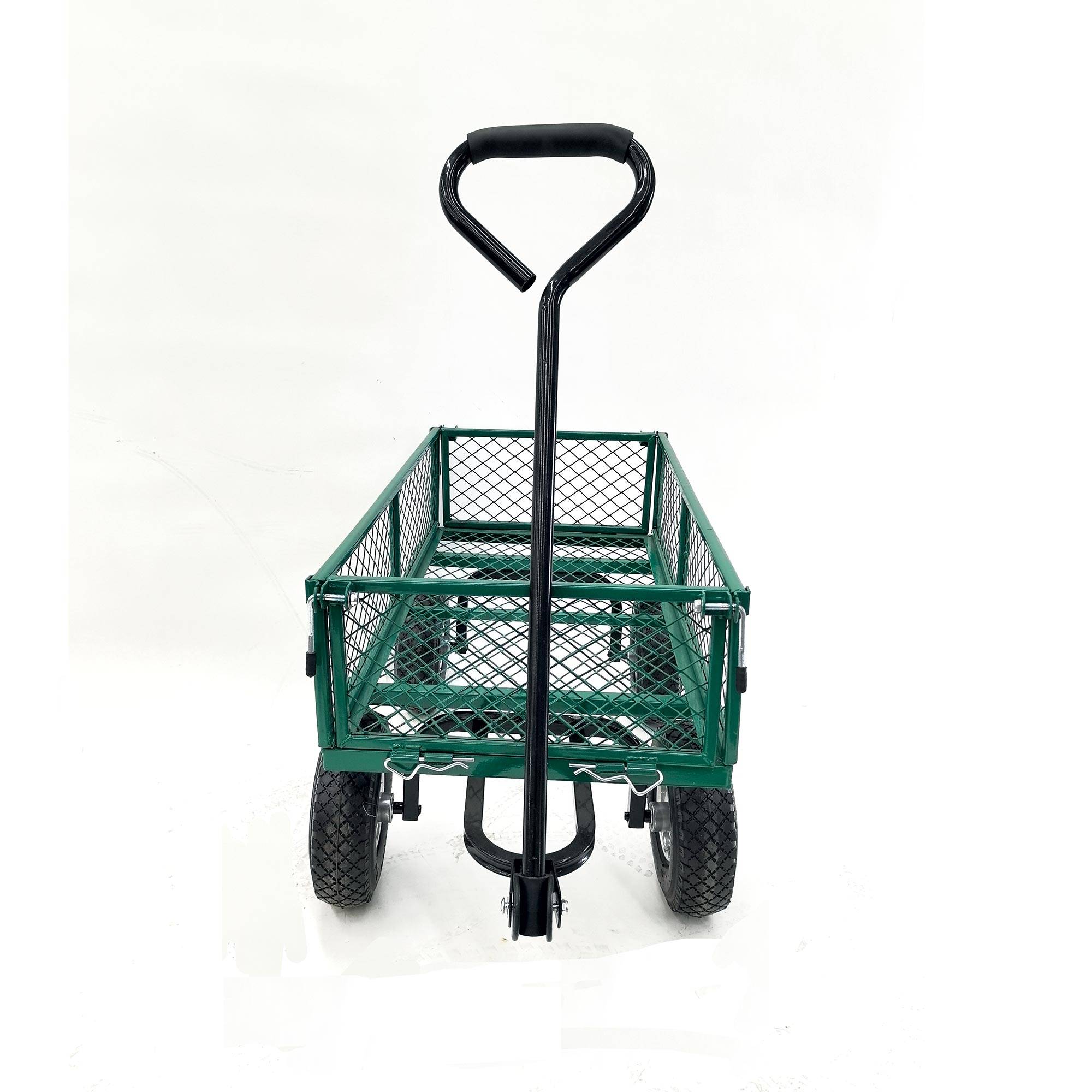 Chariot remorque grillagé de jardin WERKA PRO 65l - Image 3