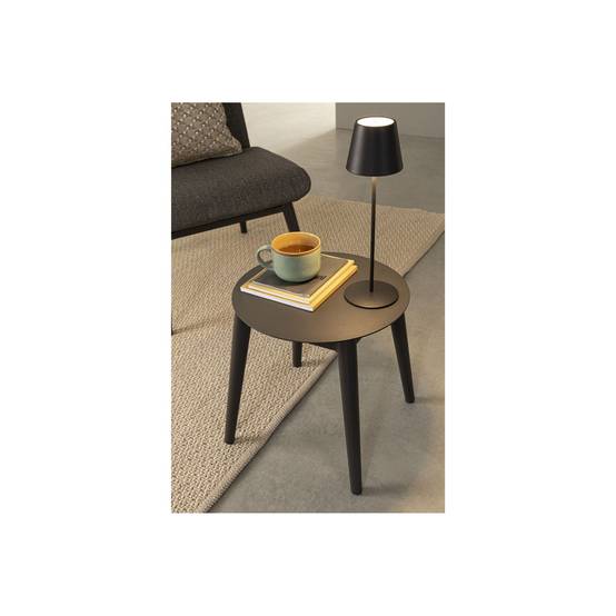 Autre - Salon de jardin en aluminium et coussins toile (set de 3) - ST VALERY - Image 3