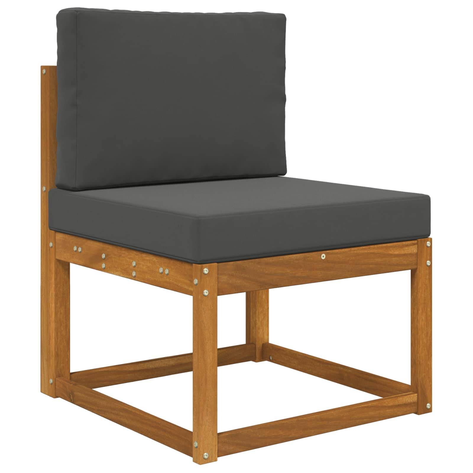 PANGIVO - Coussins de canapé extérieur polyester anthracite 60 x 60 x 8 cm, poids:3.18kg - PANGIVO - Image 3
