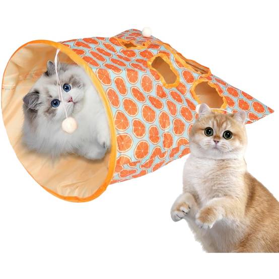 Tunnel de jeu pliable pour chat DtopbuyAge - Image 3