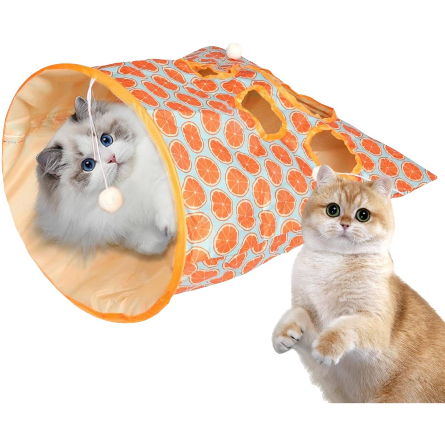 Tunnel de jeu pliable pour chat DtopbuyAge - Image 3