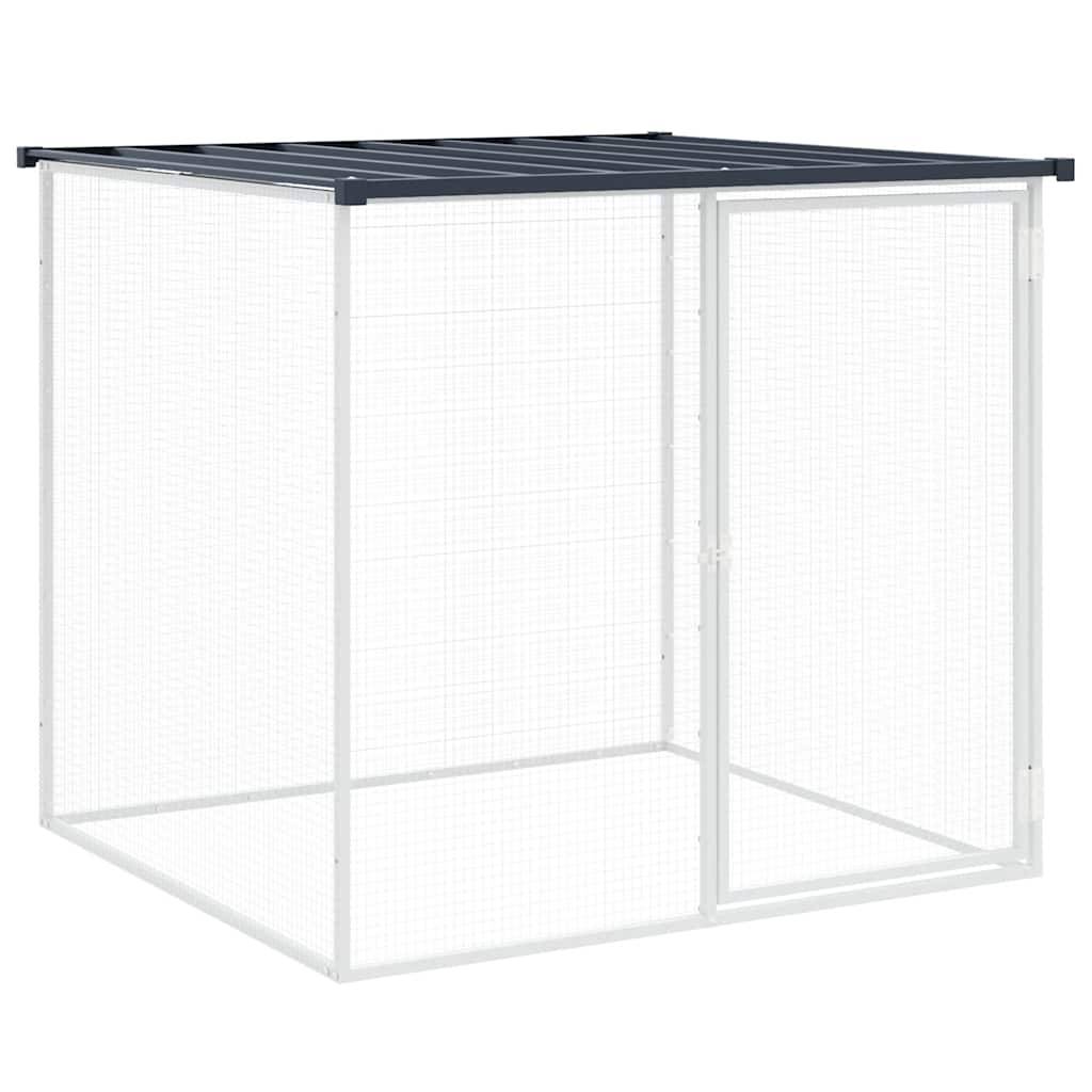 Vidaxl - Poulailler avec toit anthracite 103x98x90 cm acier galvanisé vidaXL 172337 - Image 2
