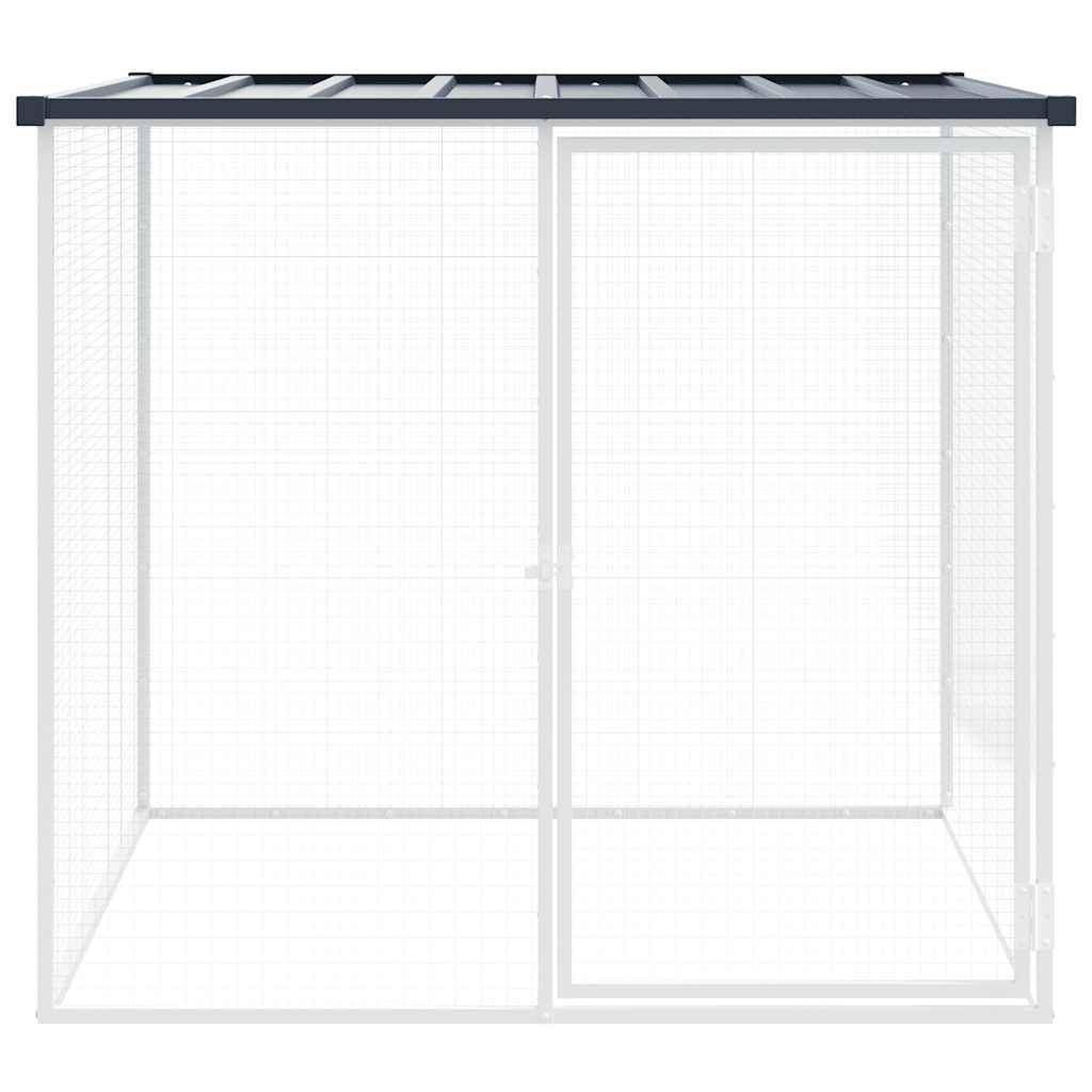 Vidaxl - Poulailler avec toit anthracite 103x98x90 cm acier galvanisé vidaXL 172337 - Image 7