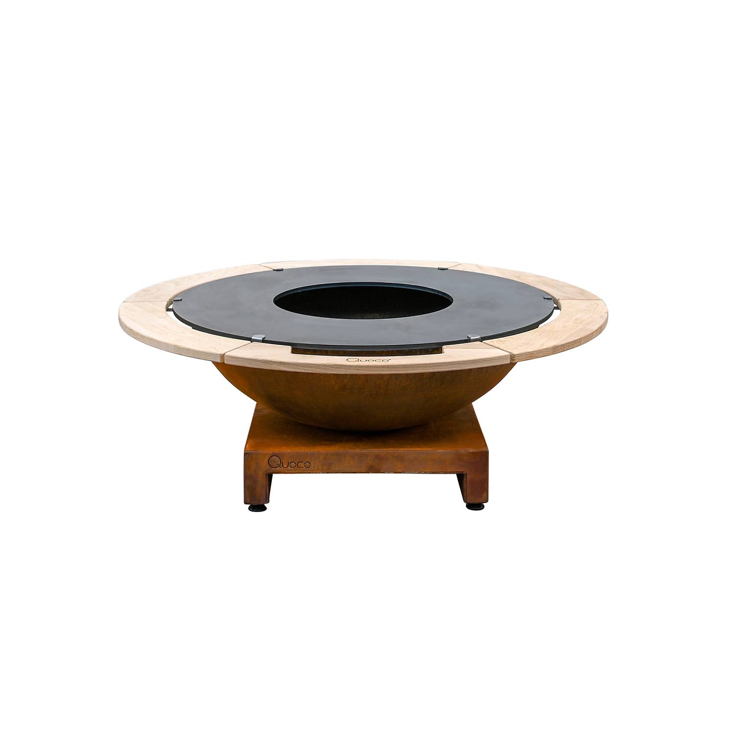 Quoco - Brasero Piatto Basso + Medium Corten Ø106 - Quoco - Image 1