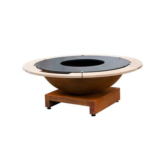 Quoco - Brasero Piatto Basso + Medium Corten Ø106 - Quoco - Image 4