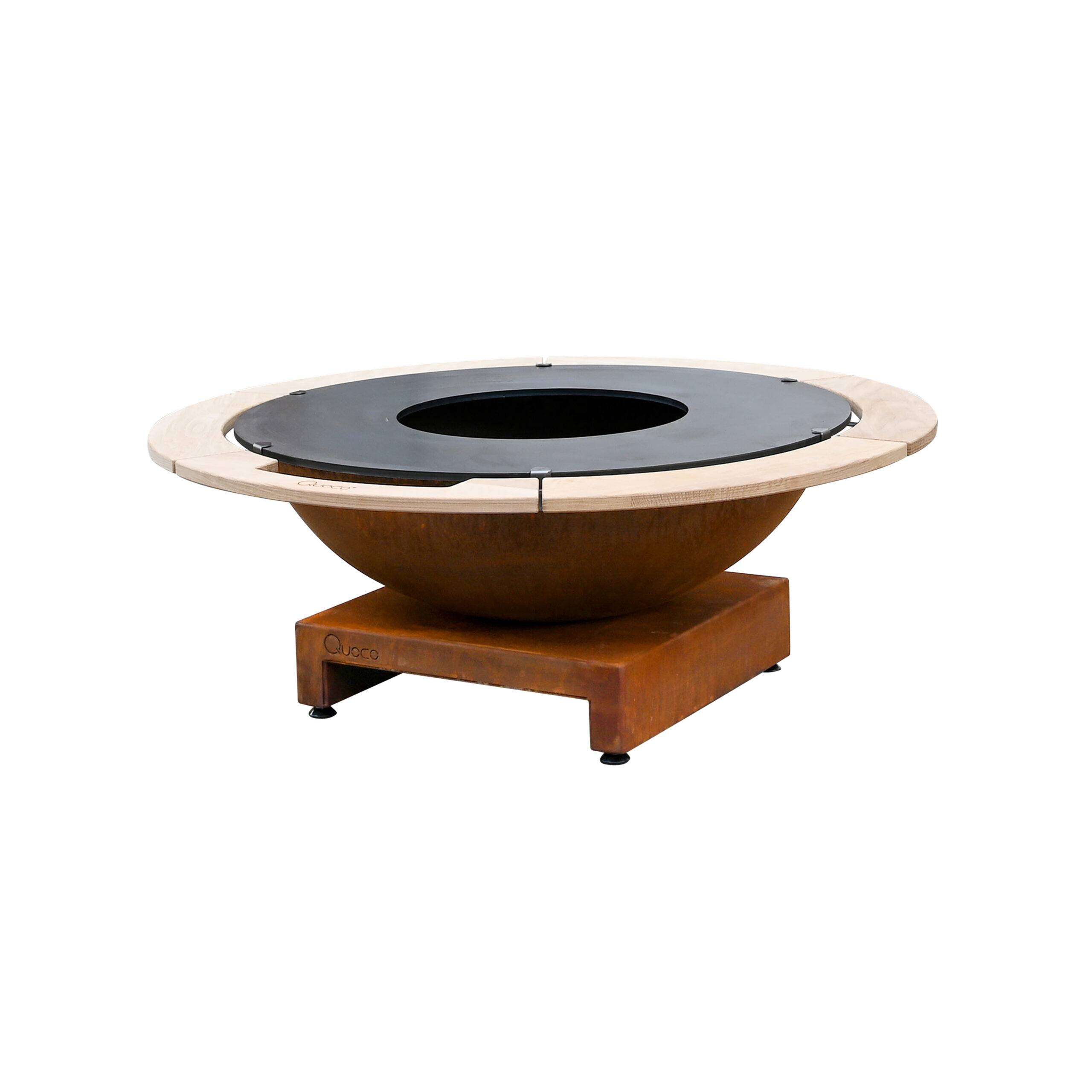 Quoco - Brasero Piatto Basso + Medium Corten Ø106 - Quoco - Image 4