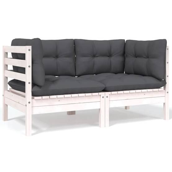 Prolenta Premium - Banc de jardin Blanc 64 X 127 cm - Prolenta Premium - Image 1