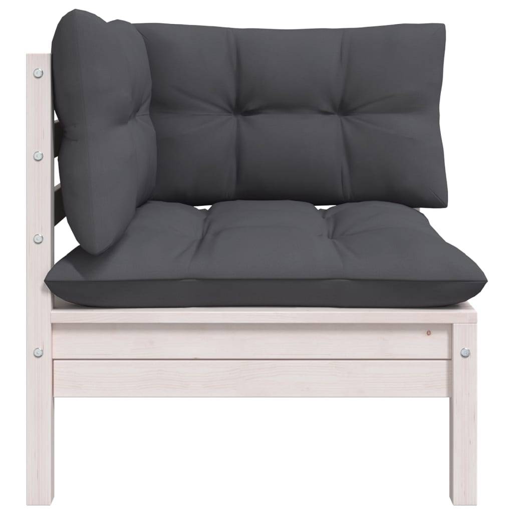 Prolenta Premium - Banc de jardin Blanc 64 X 127 cm - Prolenta Premium - Image 3