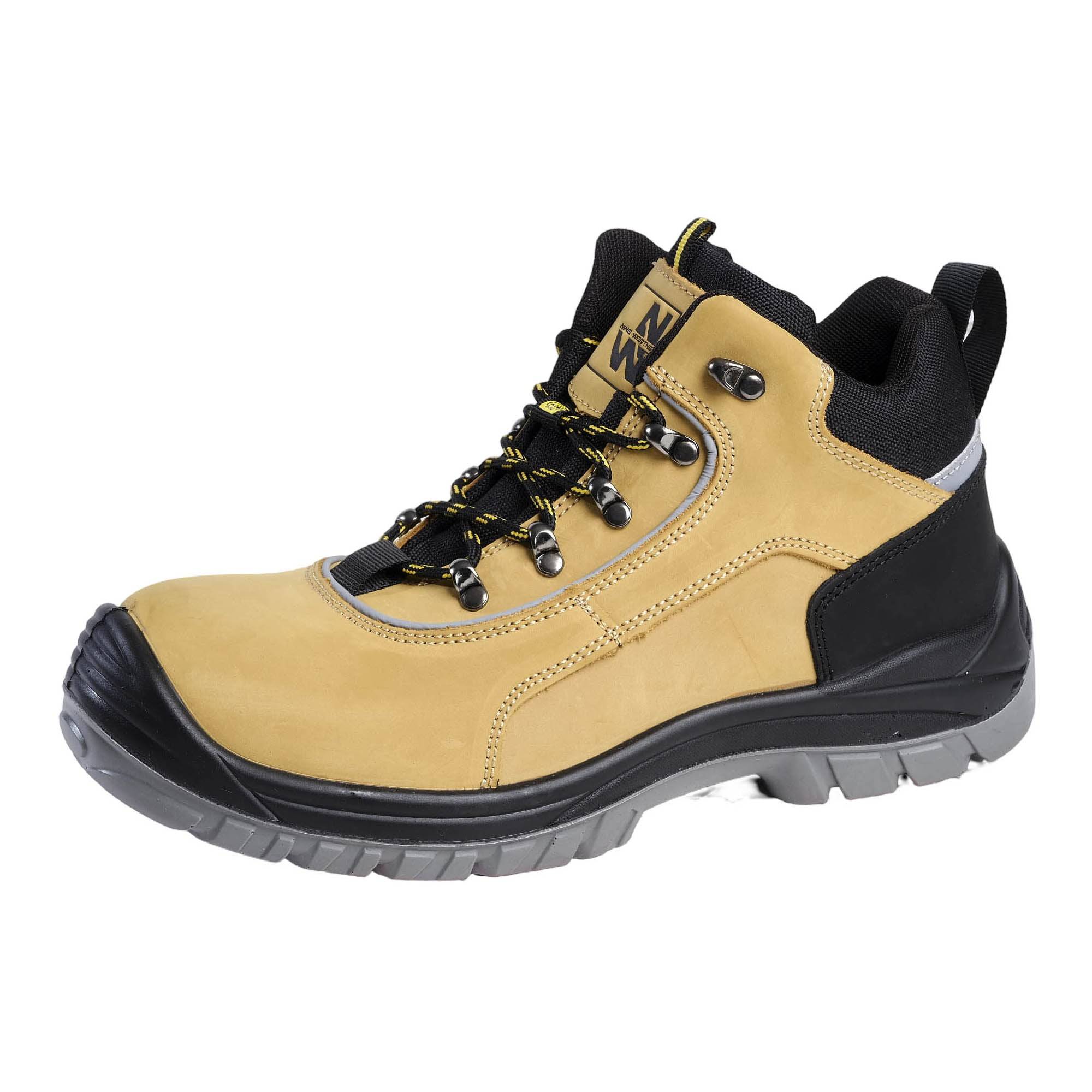 Nineworths - taille fr 41 - uk 7 - ryan - chaussures montantes de sÉcuritÉ - 7016 camel - Imagen 1