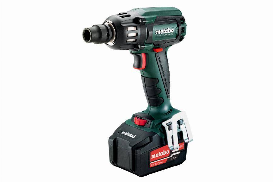 Metabo - Boulonneuse à chocs METABO - SSW 18 LTX 400 BL 2 x 4,0 Ah Li-Power, ASC 55, coffret - 602205500 - Imagen 1