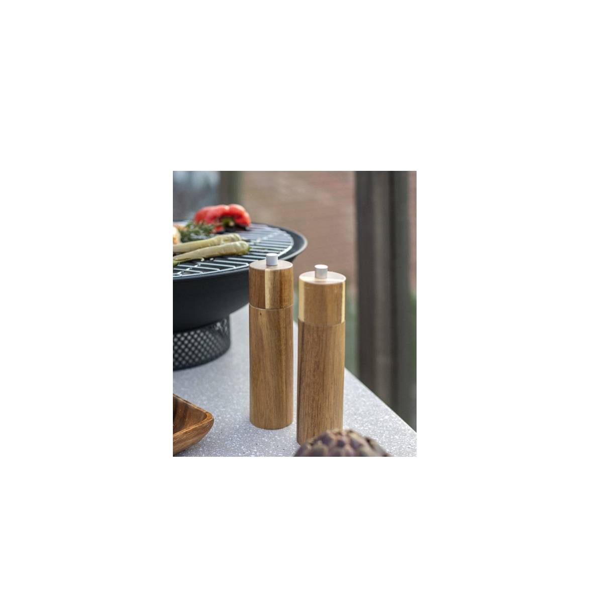 Livoo - Set de 2 moulins sel et poivre manuels MEN425 Livoo - Imagen 3