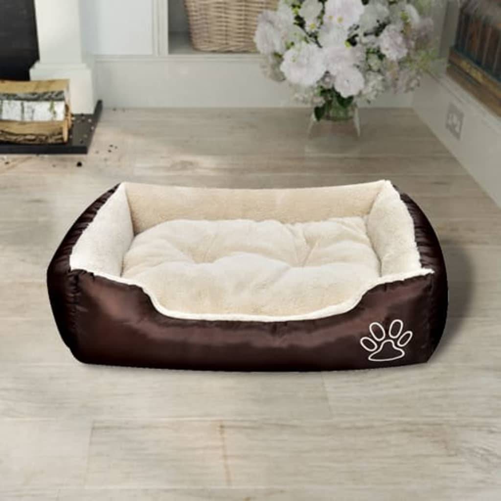 Vidaxl - Lit chaud pour chiens avec coussin rembourrée L vidaXL 170205 - Imagen 7