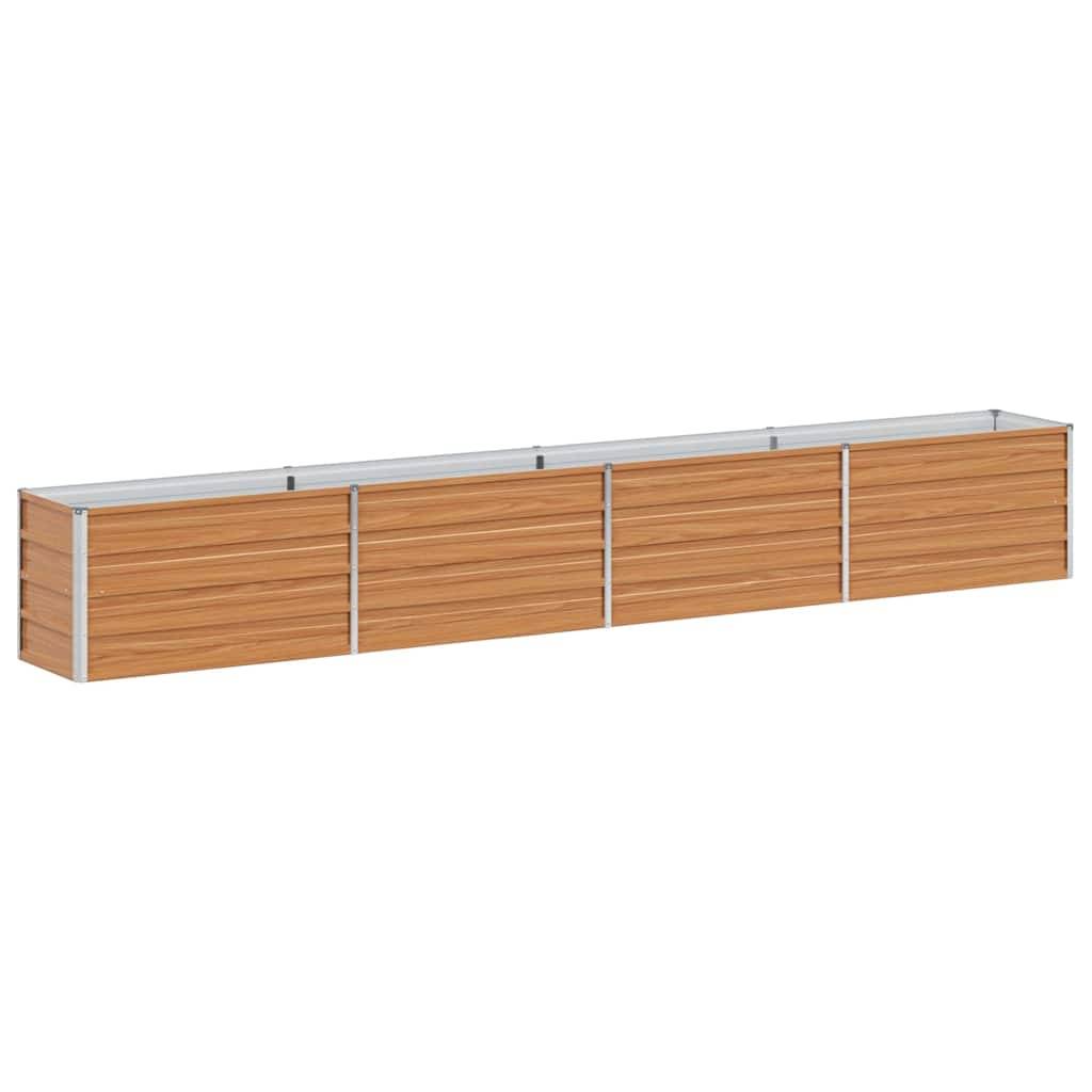 Prolenta Premium - Jardinière acier marron 320 x 40 x 45 cm - Prolenta premium p342.5 - Image 7