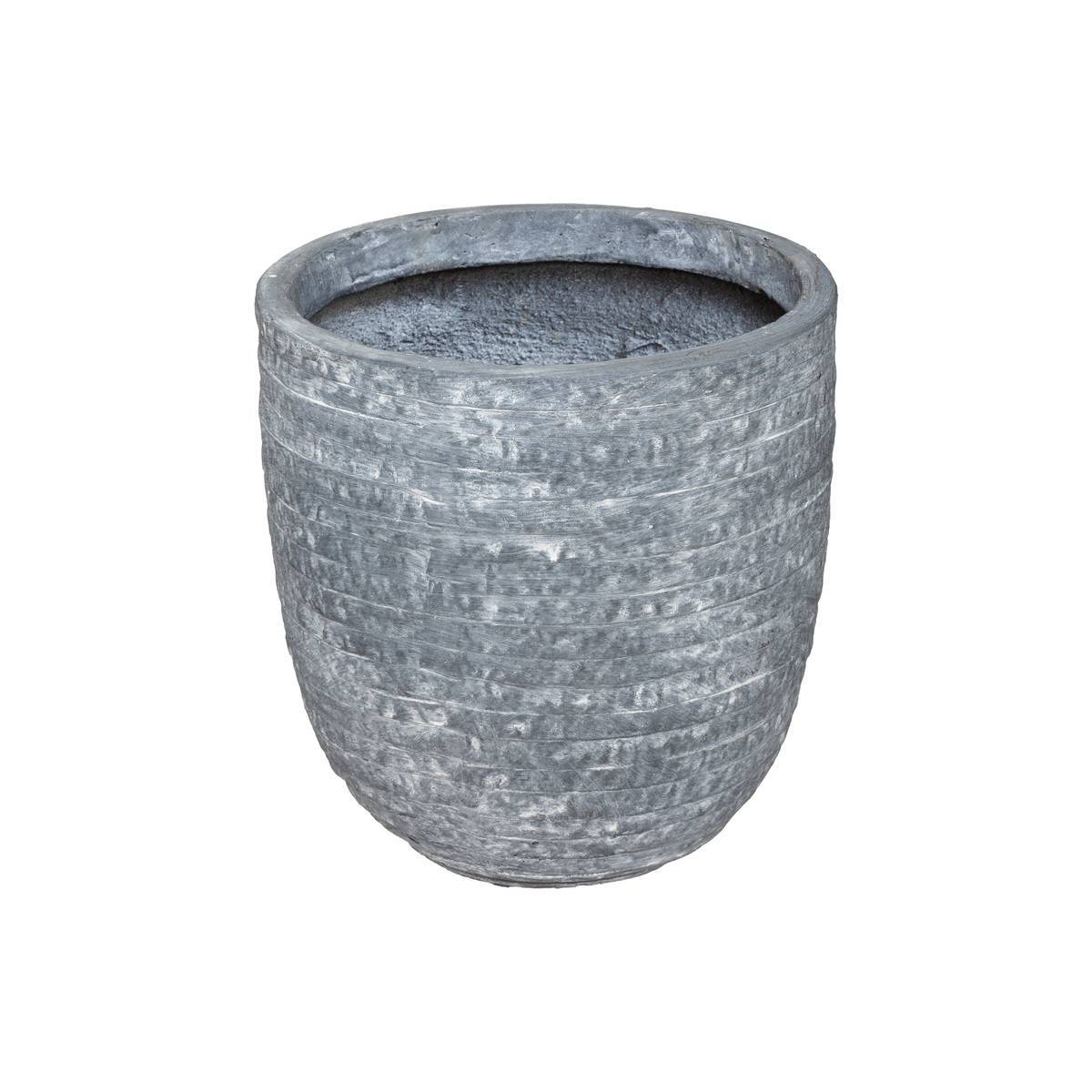 Atmosphera - Set de 3 pots fibre D27/34/43cm - Atmosphera Créateur d'intérieur - Imagen 5