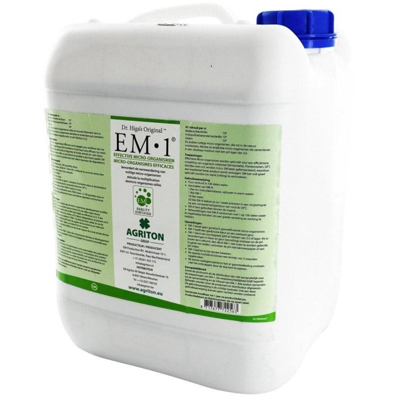 Ferme Du Moutta - EM-1 solution mère de micro-organismes efficaces, bidon de 10 L - Image 1