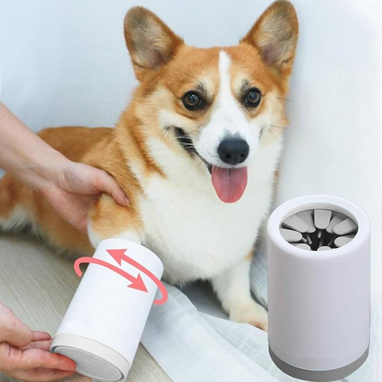 DtopbuyAge - Lave-Pattes pour Chats/Chiens - Nettoyage Rapide rose DtopbuyAge - Image 3
