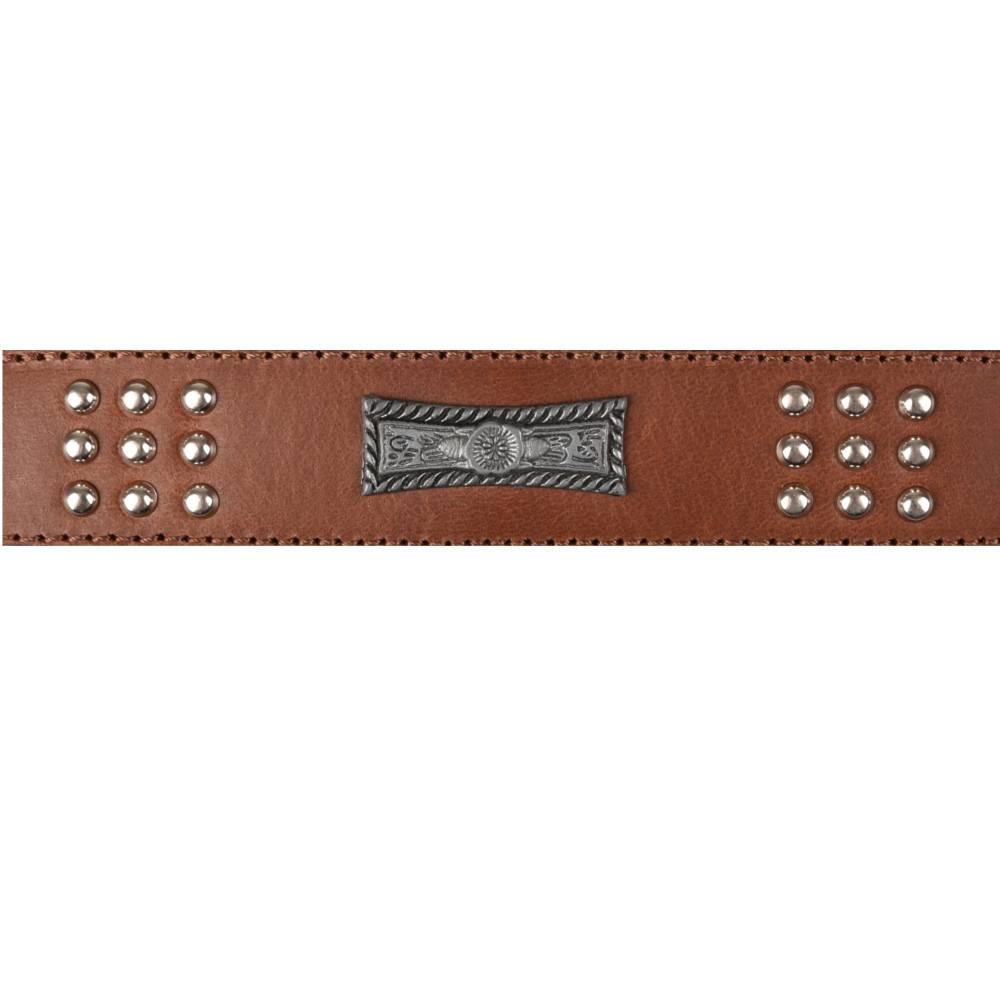 Collier Cuir SEDONA brun taille XL 47-55 cm pour chien. - Image 3