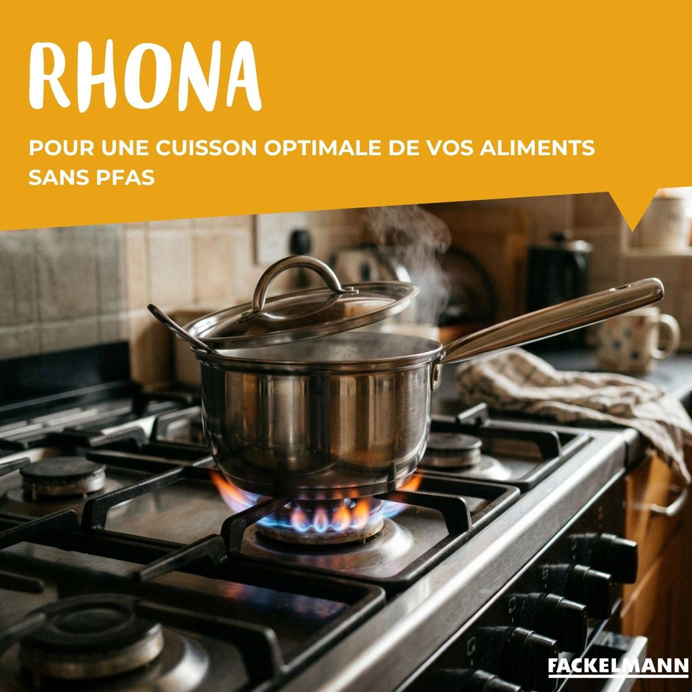 Casserole en inox 18 cm Fackelmann Rhona - Image 9