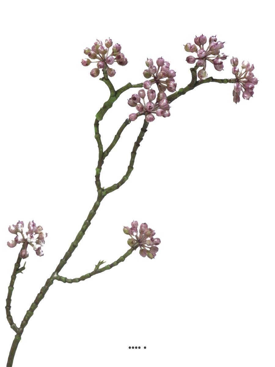 Artificielles - Minis fleurs colorées artificielles en branche, H 58 cm Lavande - BEST - couleur: Lavande - Imagen 3