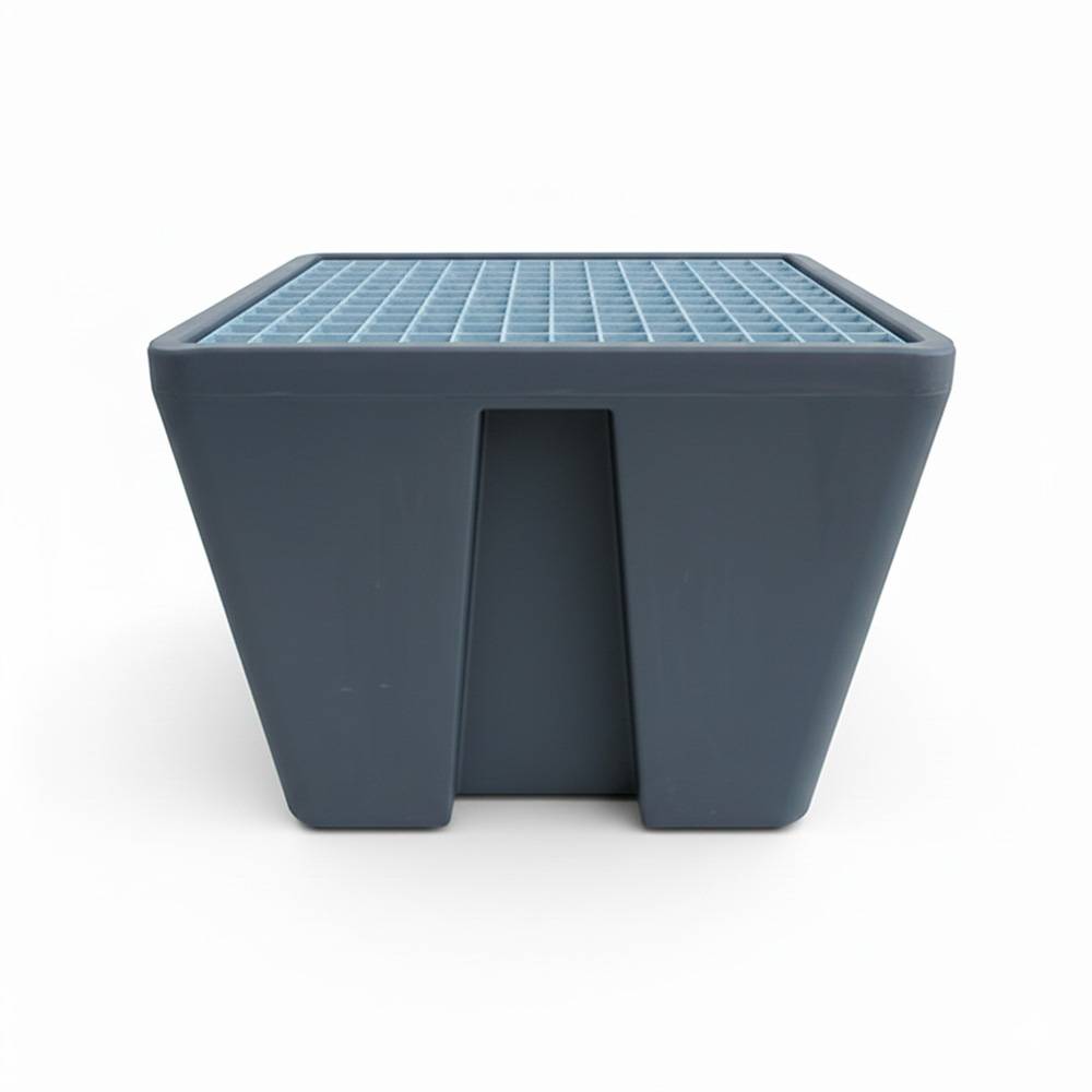 Bac de rétention pehd 240l eco pour 1 fût-plast'up rotomoulage - Imagen 3