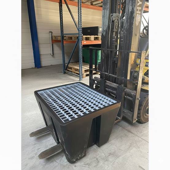 Bac de rétention pehd 240l eco pour 1 fût-plast'up rotomoulage - Image 5