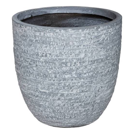 Atmosphera - Set de 3 pots fibre D27/34/43cm - Atmosphera Créateur d'intérieur - Image 3