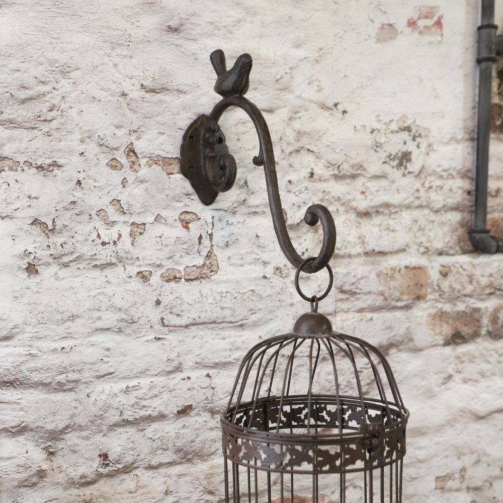 Potence en fonte marron 30.5 x 24 cm Chemin de campagne - Imagen 3