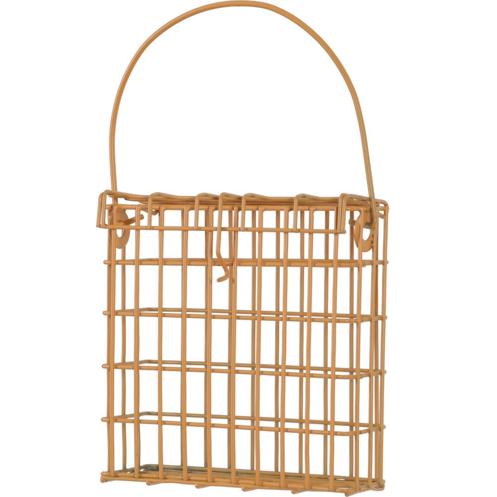 Zolux - Support pour pain de graisse en métal Miel marron pour oiseaux - Image 1