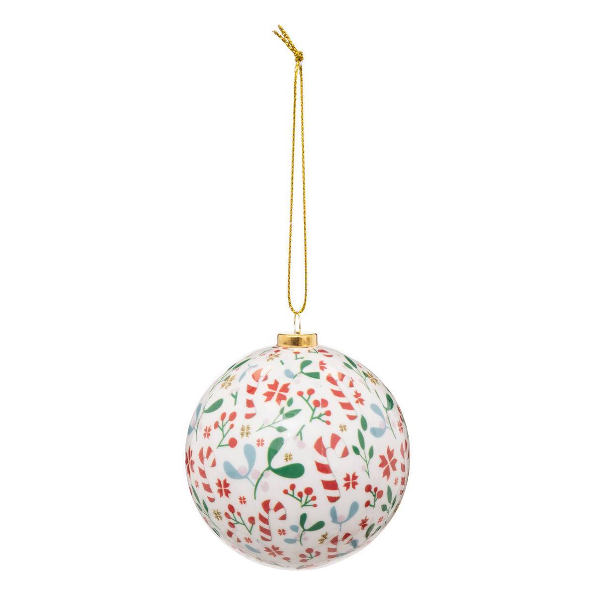 Fééric Lights & Christmas - Boules de Noël "Atelier des lutins" coffret de 7 en papier D7.5cm - Feeric Lights & Christmas - Imagen 3
