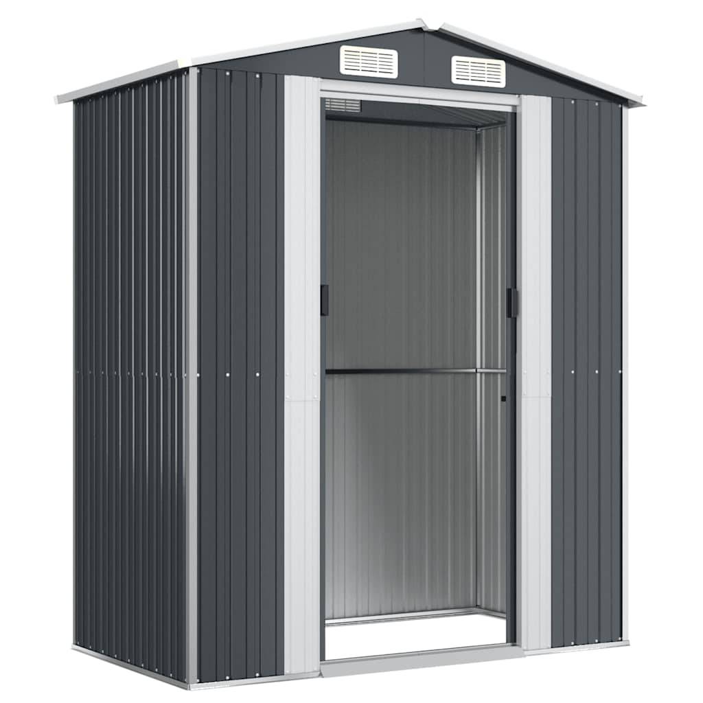 Vidaxl - Abri de jardin Anthracite 192x108x223 cm Métal galvanisé 2.1m² vidaXL 319271 - Image 5