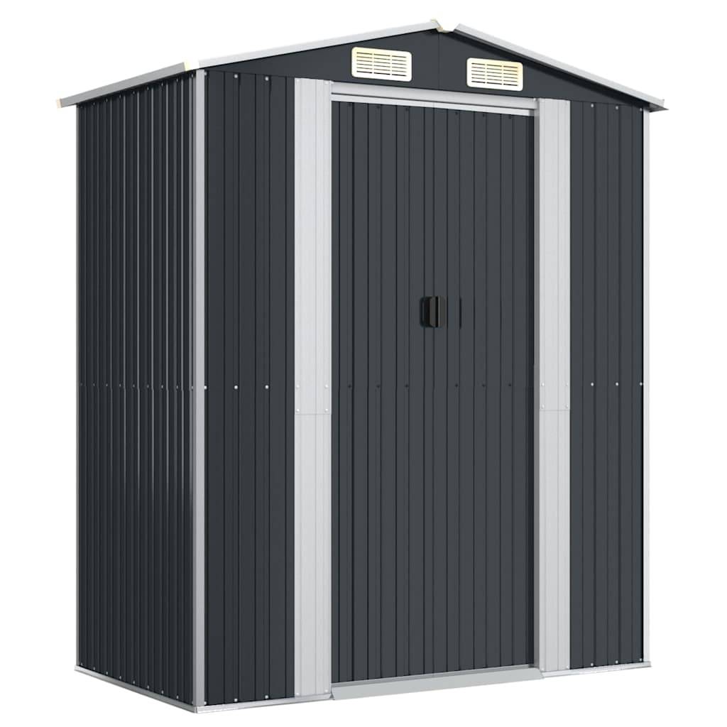 Vidaxl - Abri de jardin Anthracite 192x108x223 cm Métal galvanisé 2.1m² vidaXL 319271 - Image 2