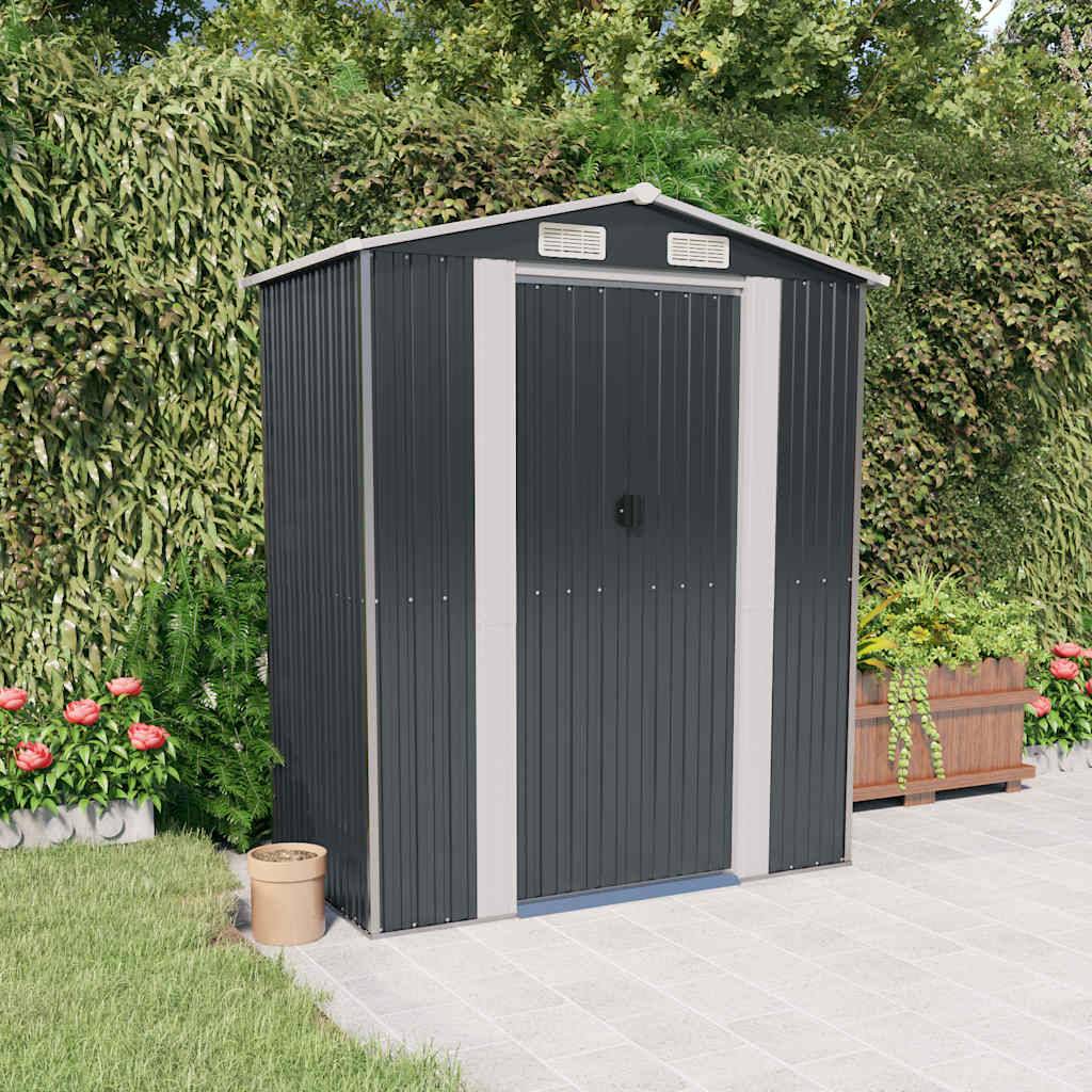 Vidaxl - Abri de jardin Anthracite 192x108x223 cm Métal galvanisé 2.1m² vidaXL 319271 - Image 1
