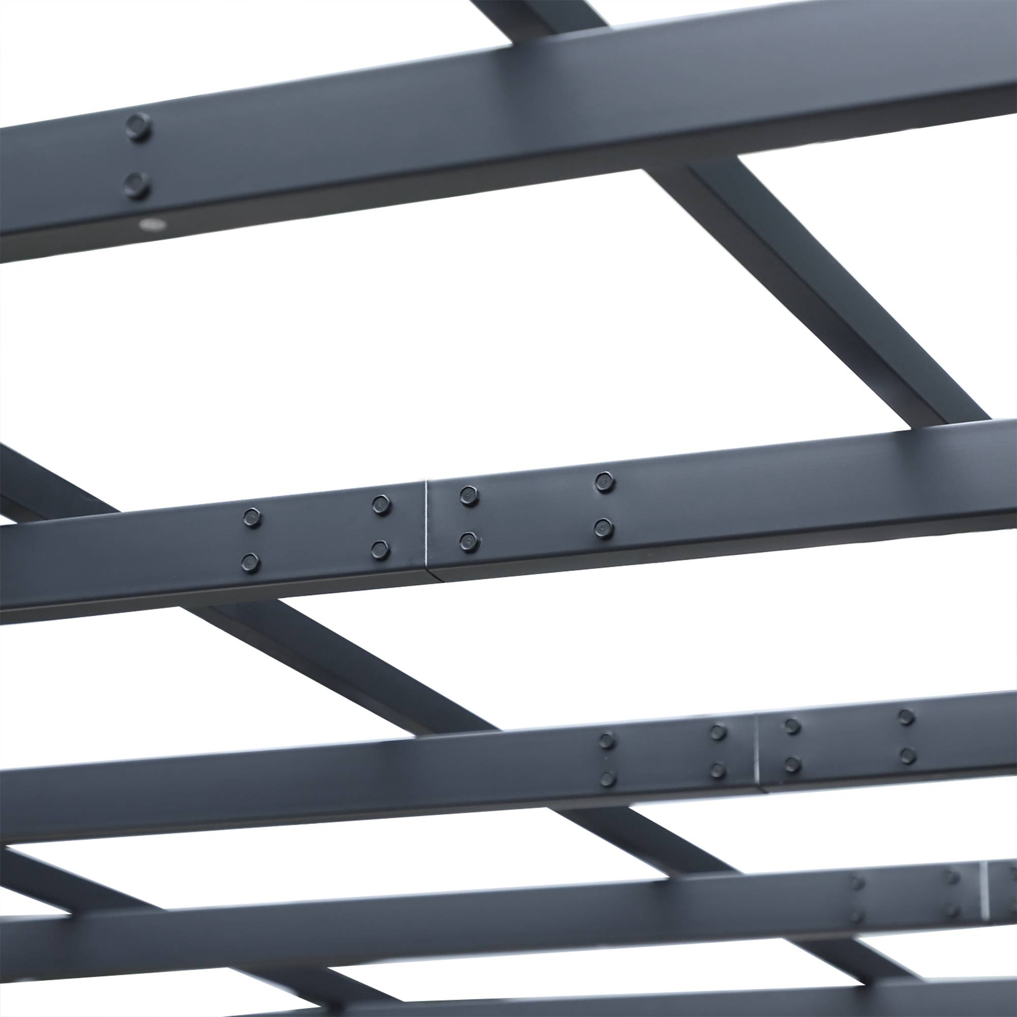 Pergola autoportante métal terrasse création zone ombragée 3x3m coloris noir - ComfortXL Outdoor Living - Image 9