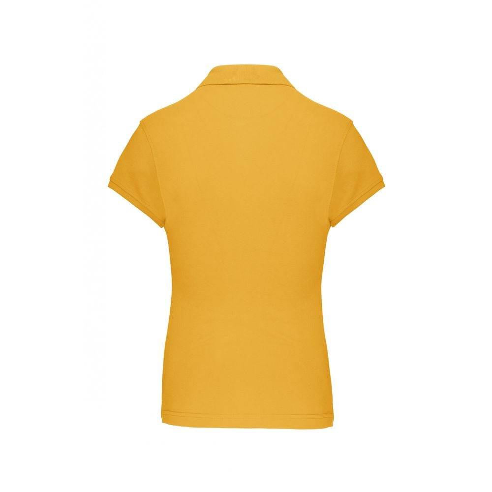 Polo de travail femme Kariban 100% coton Jaune L - Image 2