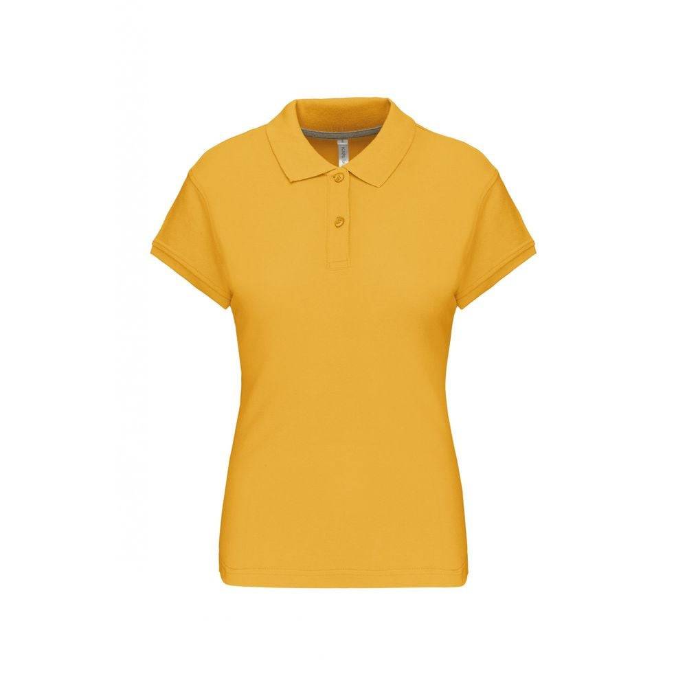 Polo de travail femme Kariban 100% coton Jaune L - Image 1
