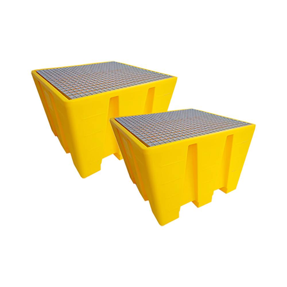 Bac de rétention pour cuve ibc standard-lot de 2-plast'up rotomoulage - Imagen 1