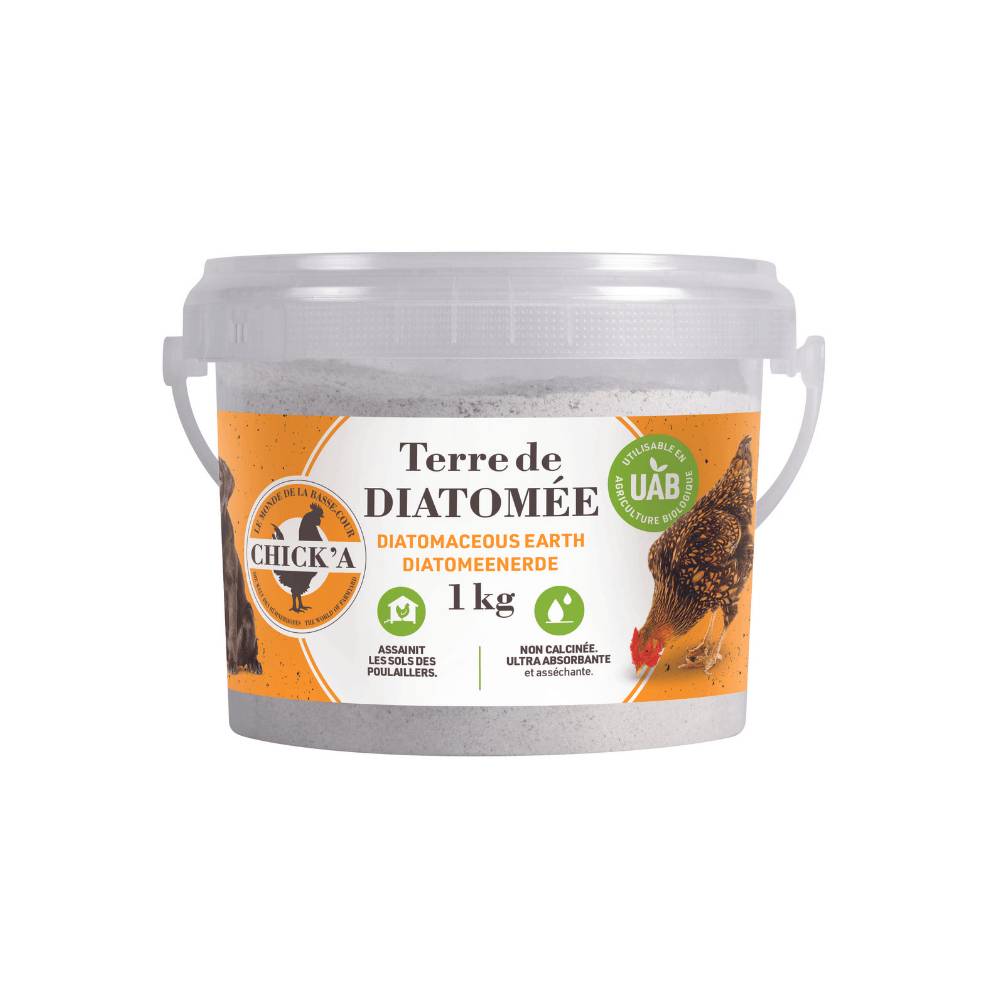 Chick'a - Terre de diatomée (non calcinée) 1 kg