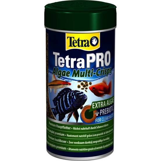 Tetra - PRO Algae Multi-Crisps aliment complet premium pour poissons 42g/250ml