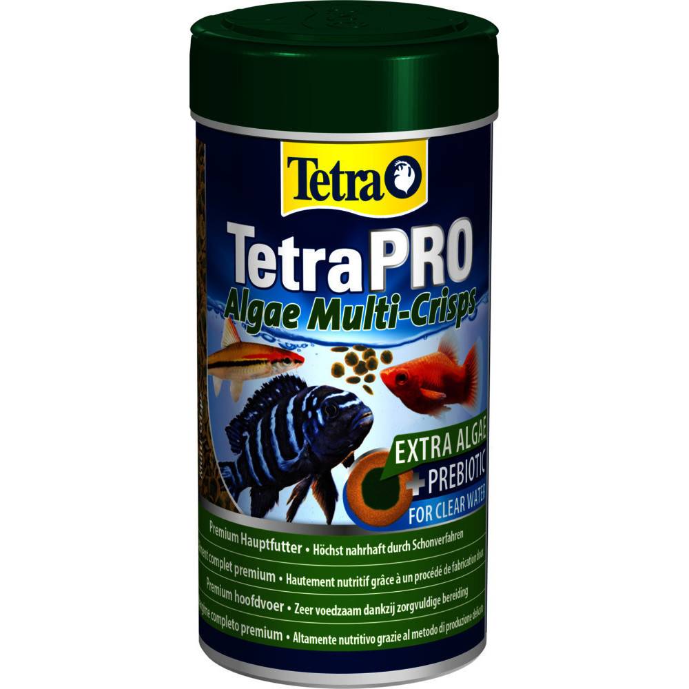 Tetra - PRO Algae Multi-Crisps aliment complet premium pour poissons 42g/250ml