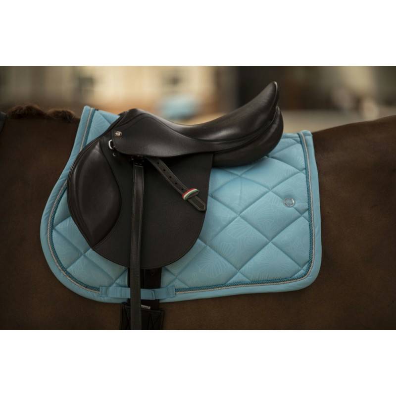 Tapis Equitation Lami-Cell - FLORAL Bleu - Imagen 2