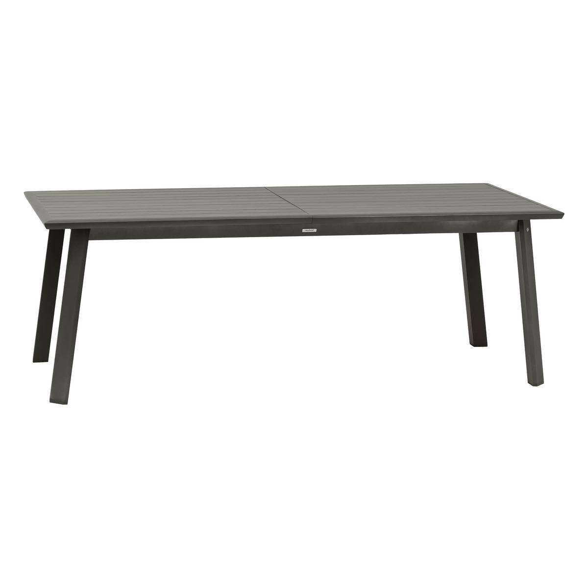 Hesperide - Table de jardin extensible "Pavane" graphite 12 places en aluminium traité époxy - Hespéride - Image 2